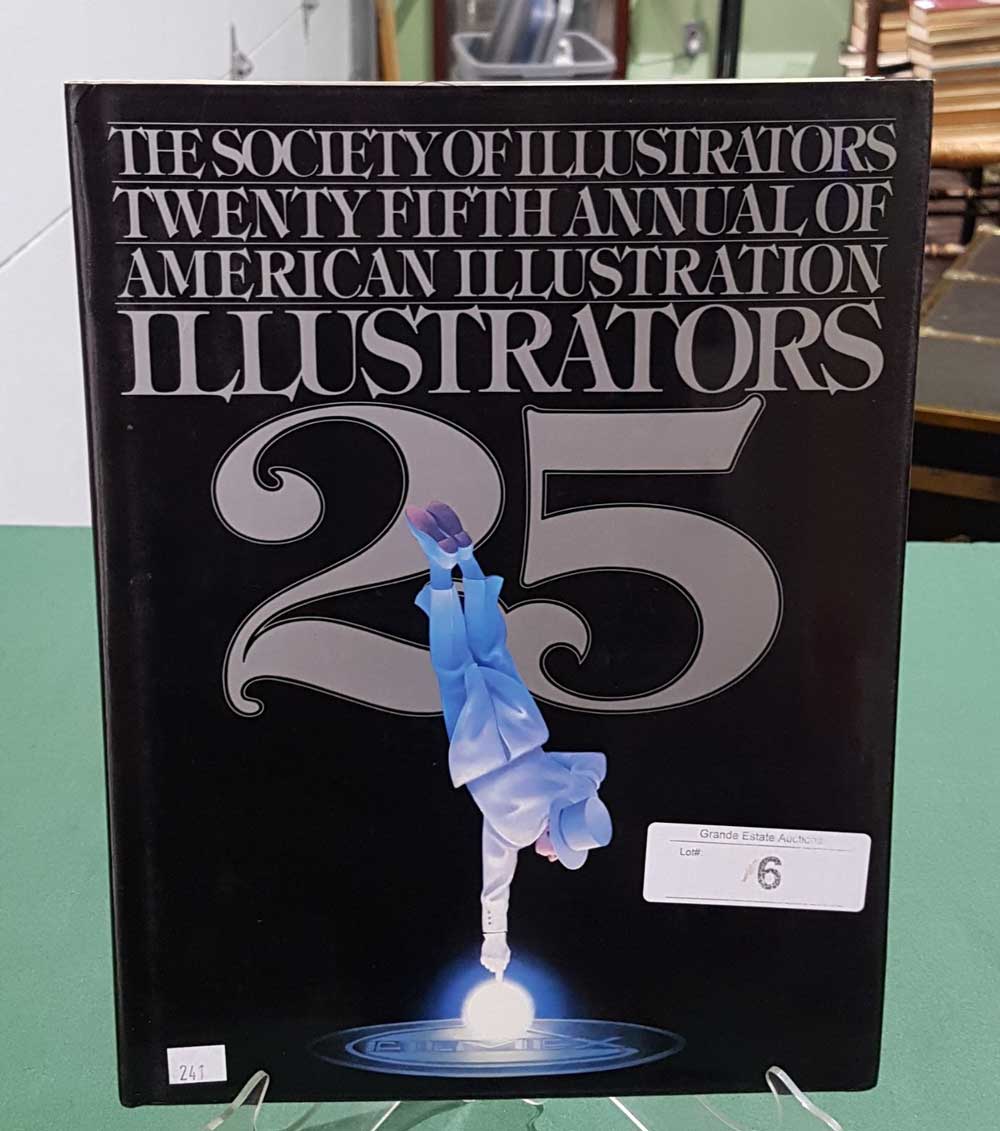 25th Annual American Illustrators hard cover book